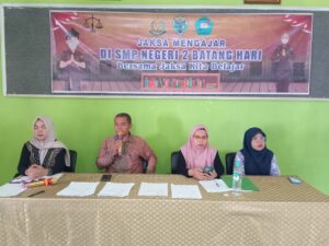 Sosialisasi TKA Di Smp N 2 Batang Hari