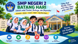 SMP NEGERI 2 BATANG HARI, Sekolah untuk Tumbuh, Berkarya, dan Berprestasi